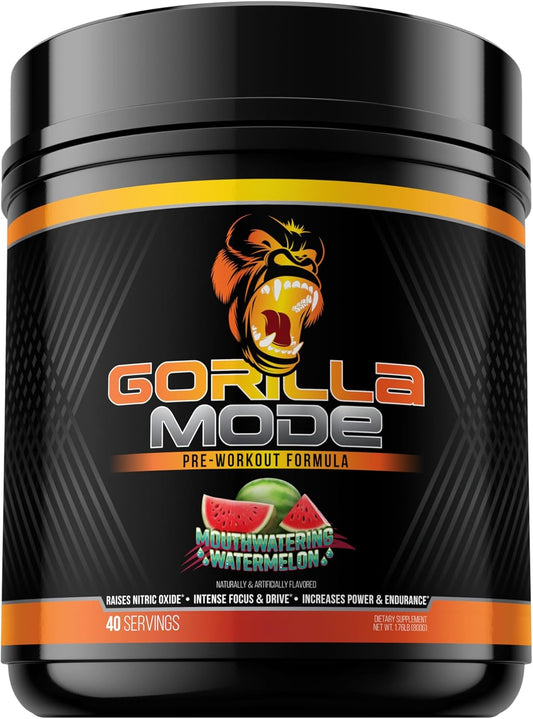 Pre Workout - Massive Pumps Laser Focus Energy Power - L-Citrulline, Creatine, L-Tyrosine, Betaine, Hydroprime, Alpha-Gpc, 400Mg Caffeine, Huperzine a - 800G (Watermelon)
